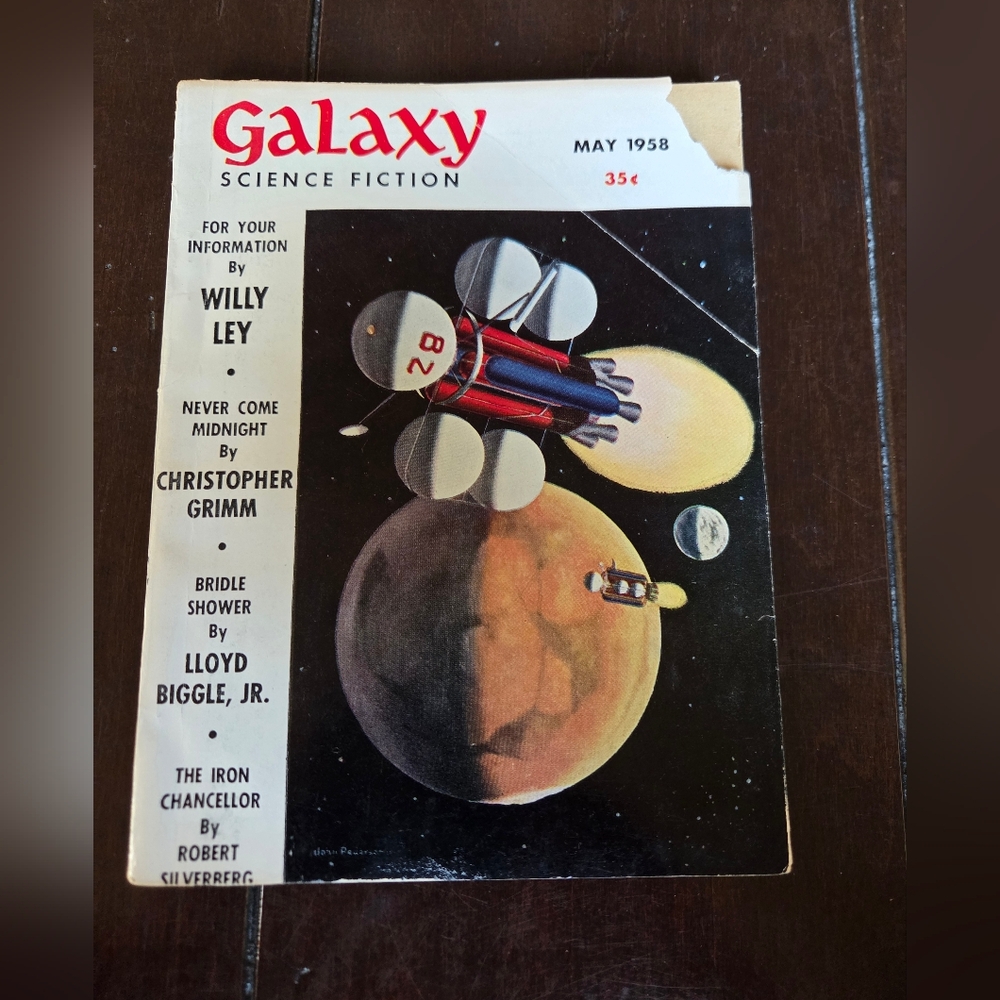 Galaxy Science Fiction Digest Sized Magazine May 1958